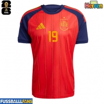 Spanien Lamine Yamal #19 Heimtrikot WM 2026 Kurzarm